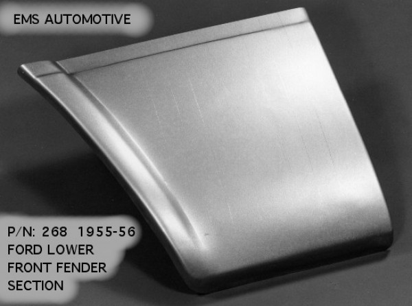 LOWER FRONT FENDER SECTION